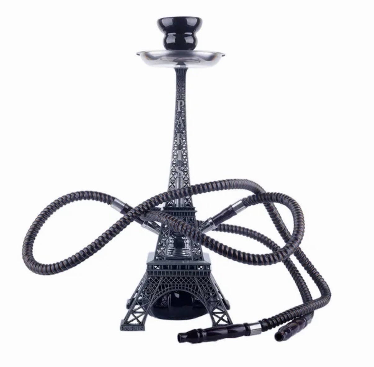 Eiffel Tower Shaped Collectible Hookah Shisha, Paris Design, Multiple Colors