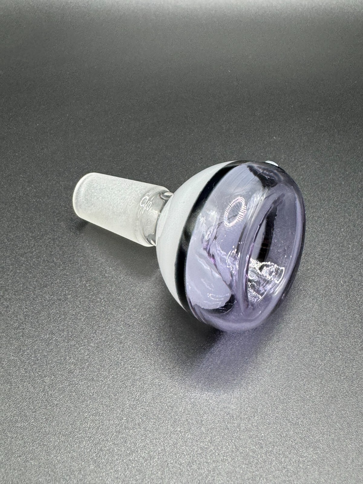 14mm Pokémon Purple Pokeball Male Glass Bowl Piece Slide Replacement