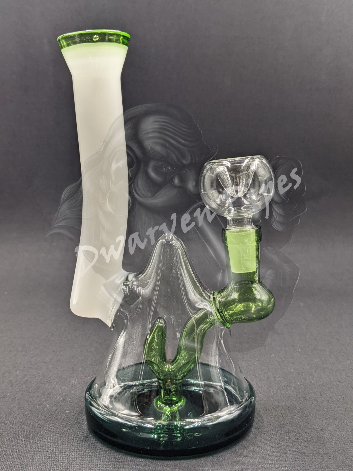 8&Prime; Inch Glass Hookah Water Pipe Bong Pyramid 02