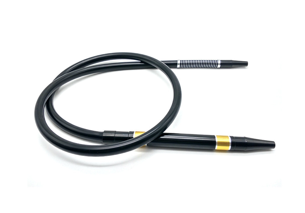 1.8m Hookah Shisha Aluminium Alloy Pipe Silicone Hose Spring Hookahs Accessories