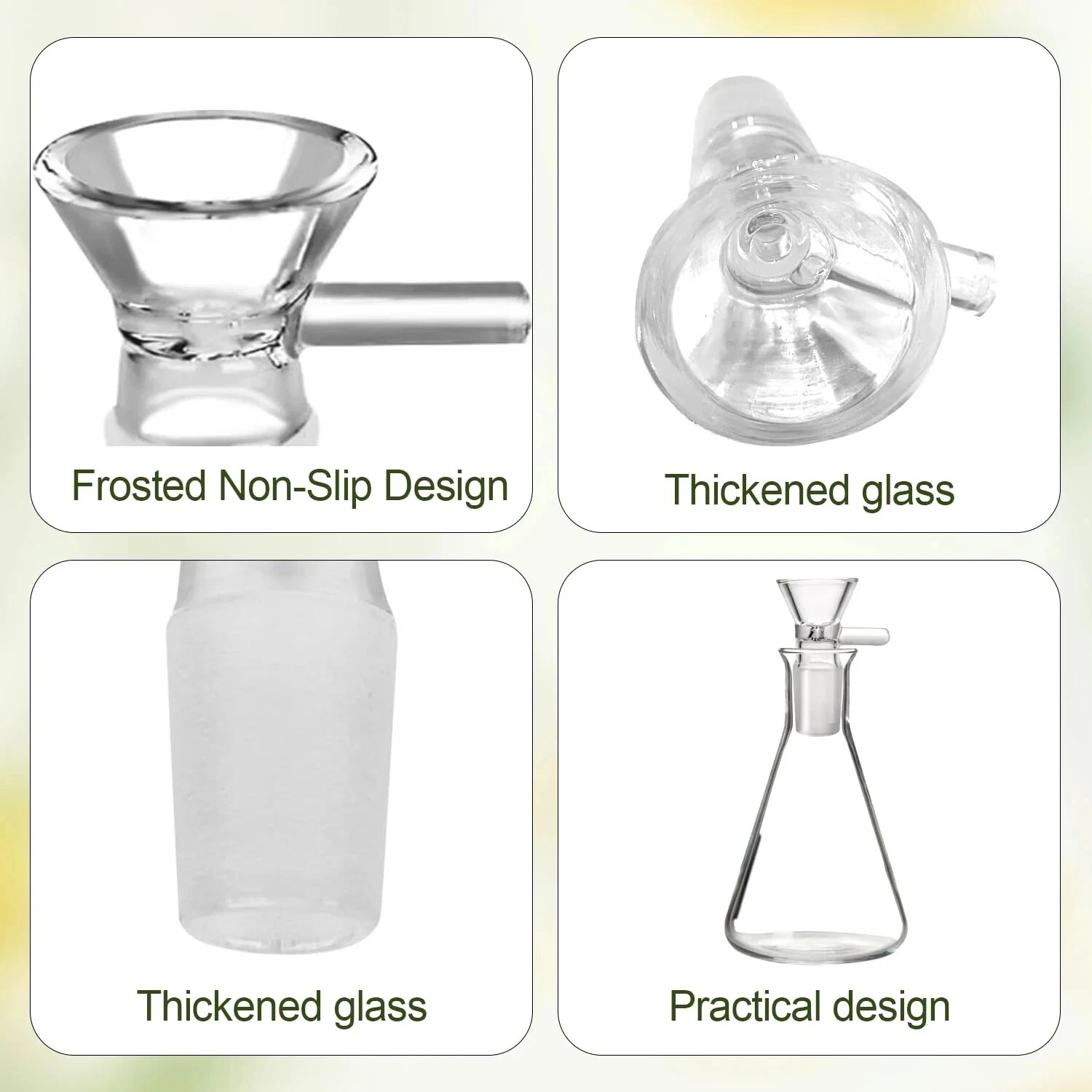 Reclaim Ash Catcher Drop Down Glass Adapter 14mm Male to 14mm Female,Made in USA