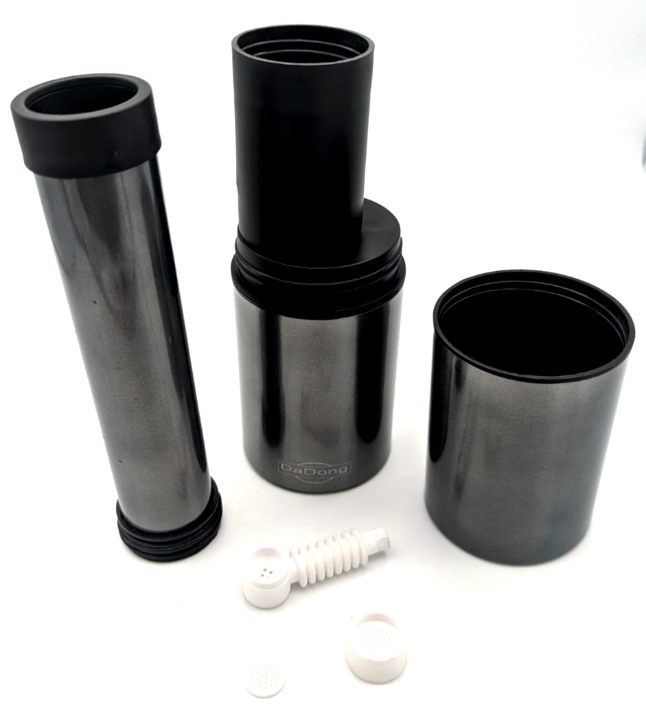 DADONG Thermos Secret Hidden Stash 15&Prime; Water Pipe Tobacco Smoking w/Ceramic Bowl
