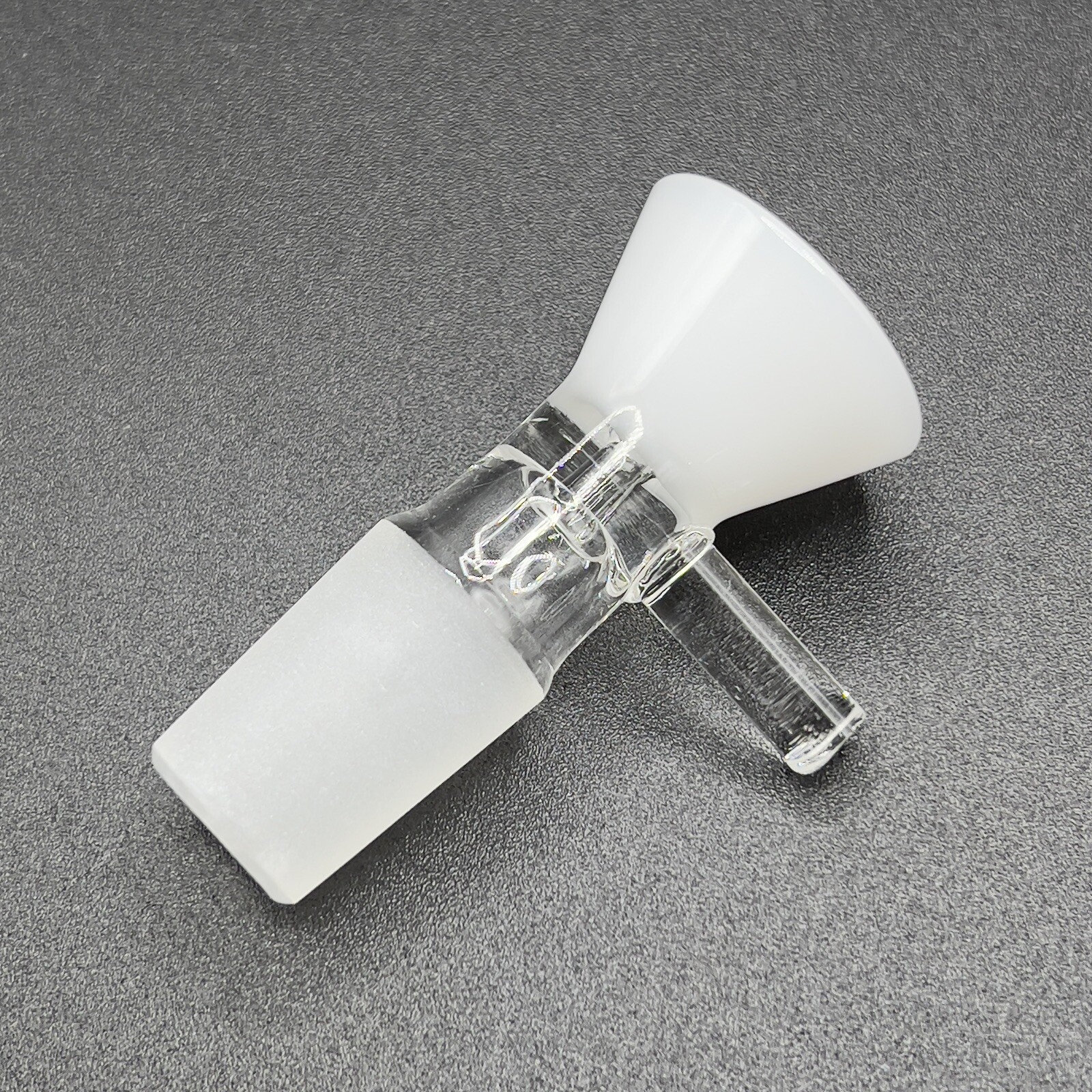 White 14mm Glass Bong Bowl Piece Slide Hookah Bowl For Water Pipe Bongs