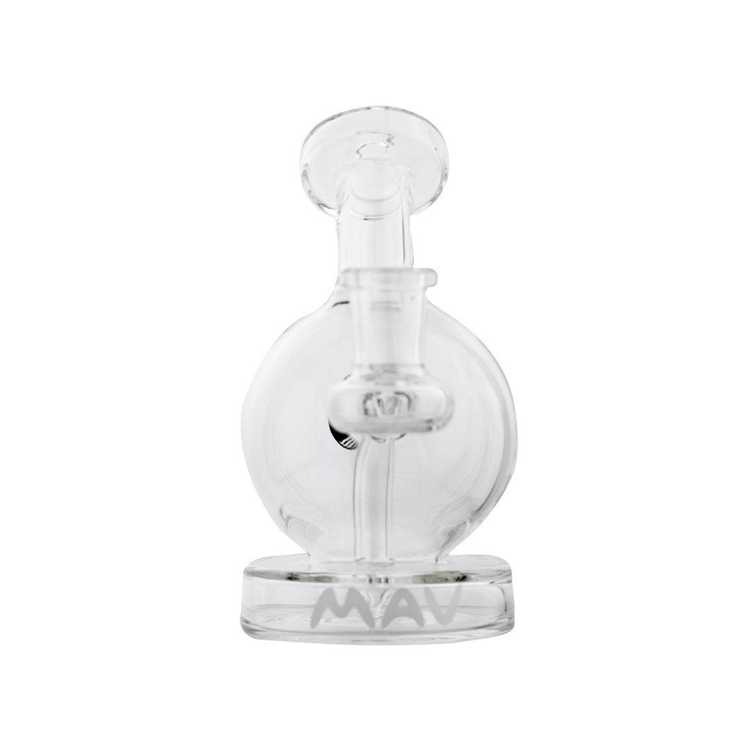 5.5” MAV Glass Hookah Water Pipe Vintage Bulb