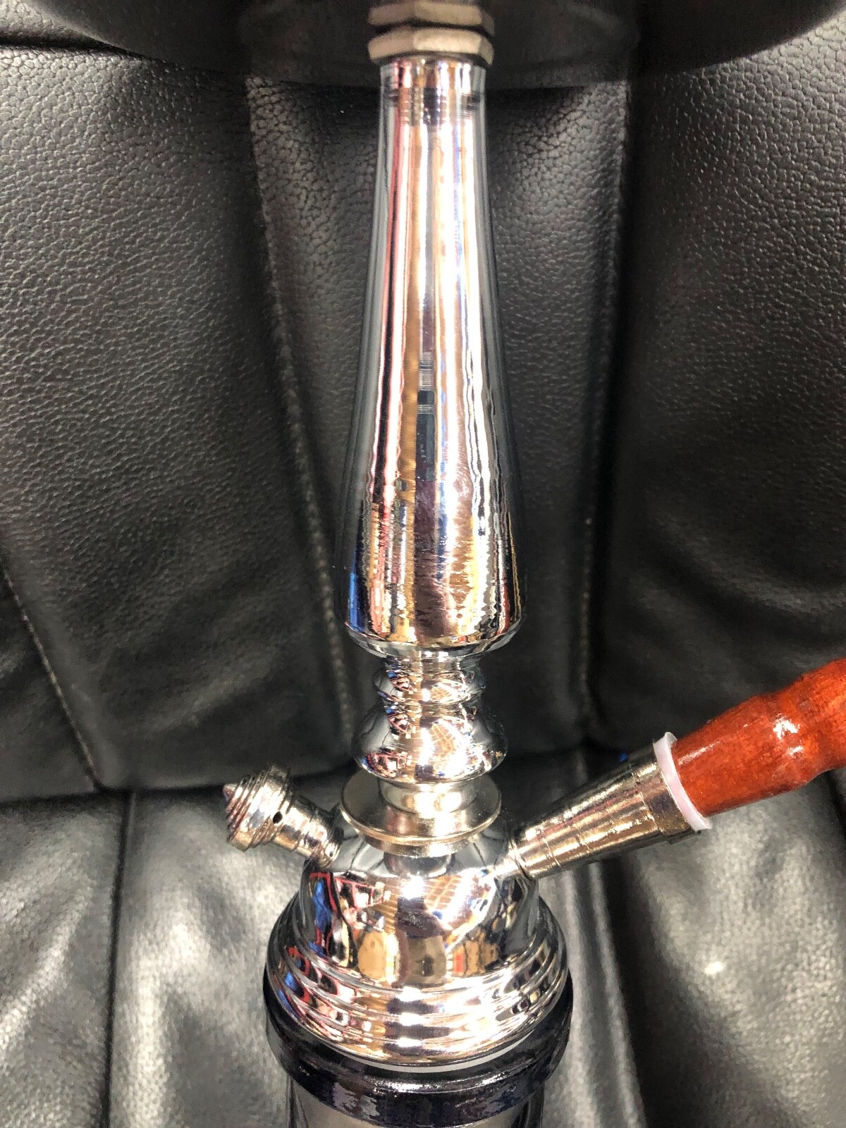 New Deezer black tiger print Hookah Set 17 inch tall s2