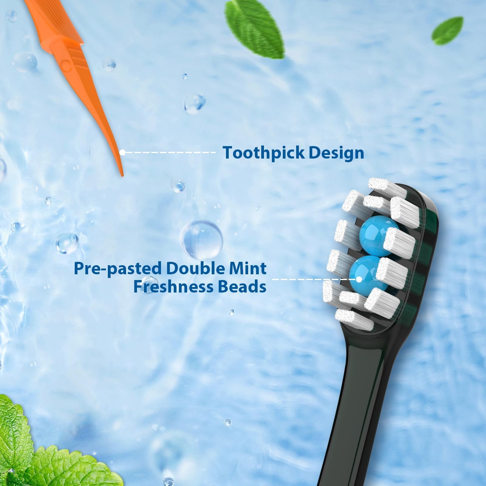 12Pack Disposable Toothbrushes with Toothpaste + Pick + Floss + Tongue Scrape…