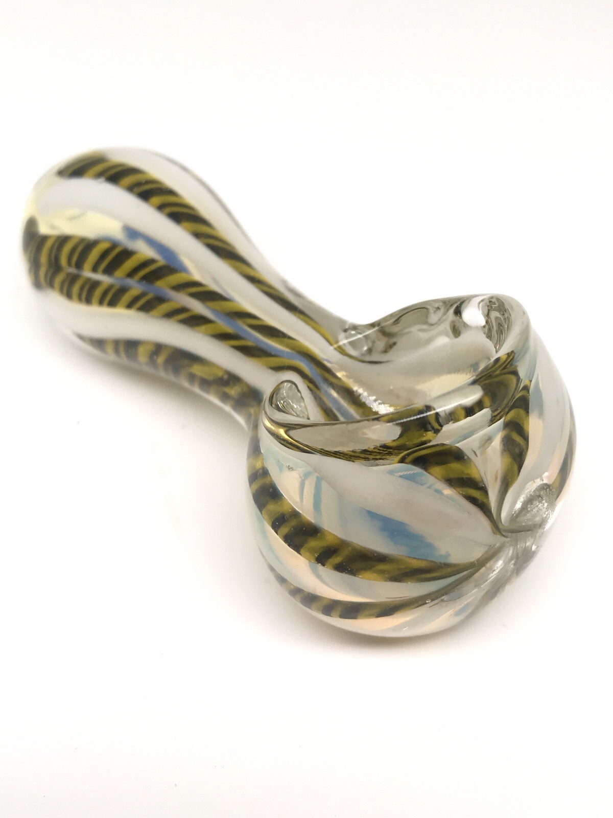 HITTER USA TOBACCO POCKET PIPA SMOKING 3” HEAVY HAND BLOWN GLASS BOWL MINI PIPE