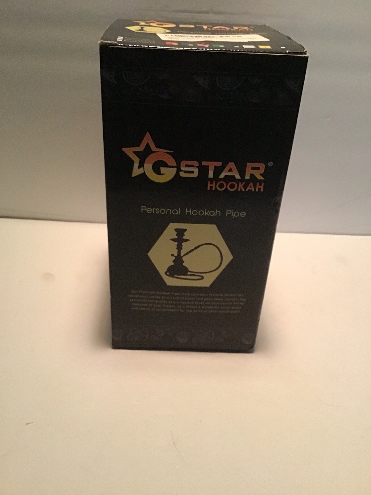 GSTAR HOOKAH 11&Prime; premium personal hookah pipe COLOR black