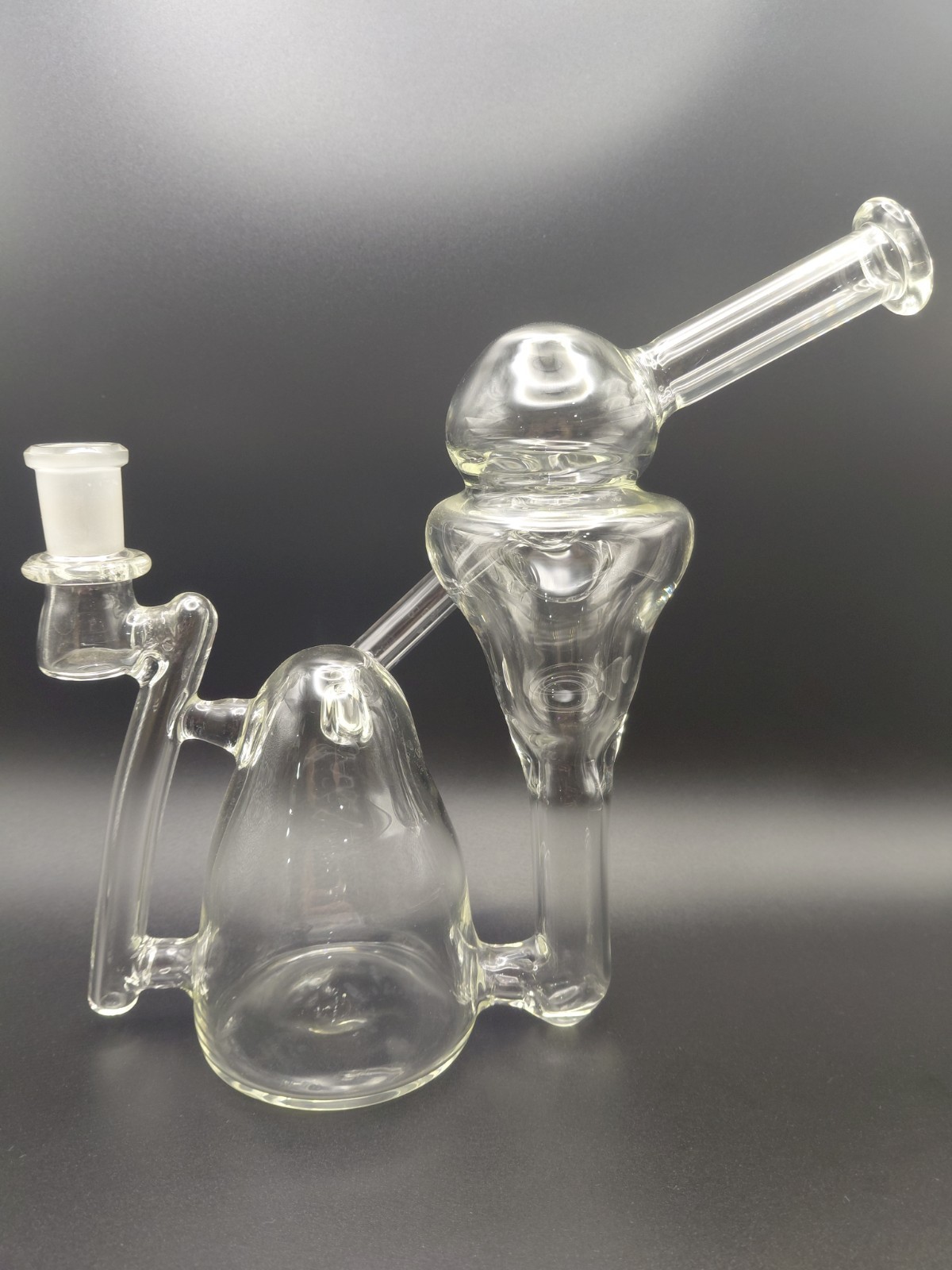 Clear Glass Rig recycler USA made