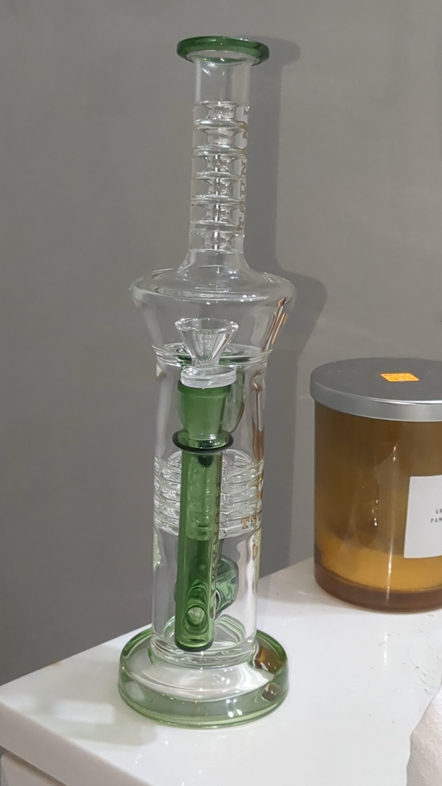 Tsunami Hand Crafted Glass Bong!
