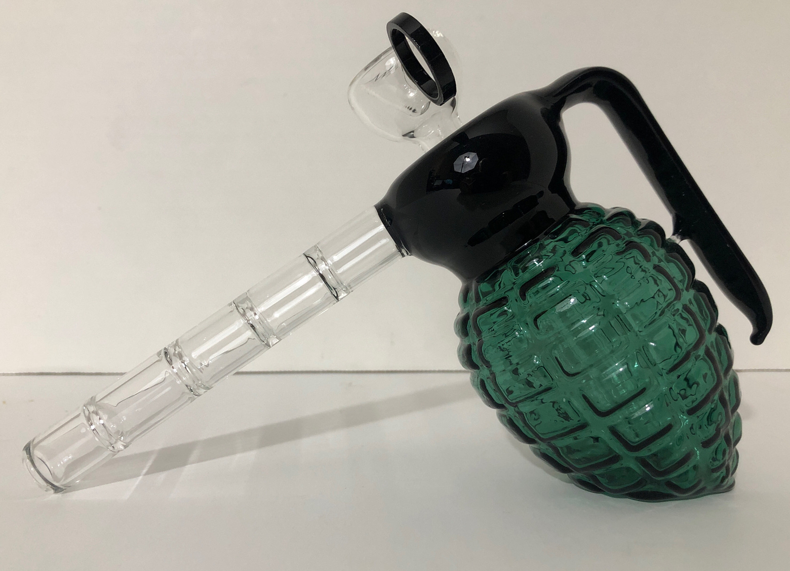 Collectible Glass Replica Hand Grenade Water Pipe For Tobacco With Free Gift Inc