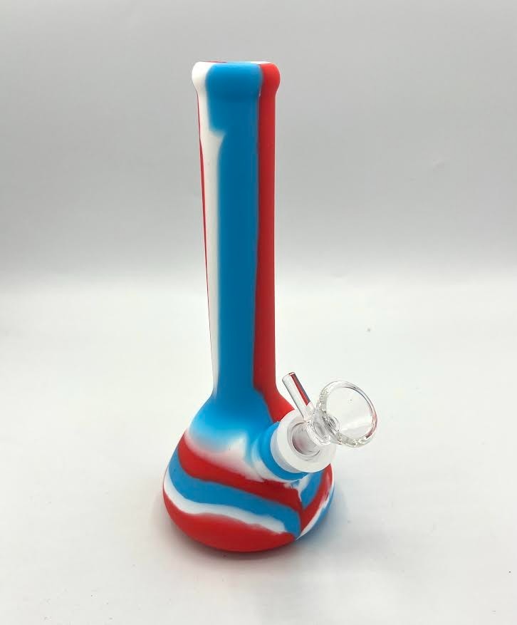 Wholesale 8&Prime; Silicone Water Pipe Bong 3 Pack Special Bundle 14mm Glass Bowl