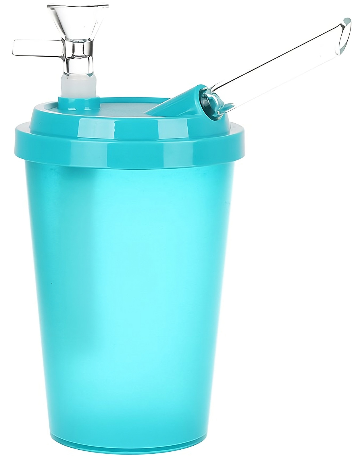 Acrylic Bubbler Coffee Cup Bubbler Water Pipe Smoking Coffee Cup Bong Water Pipe