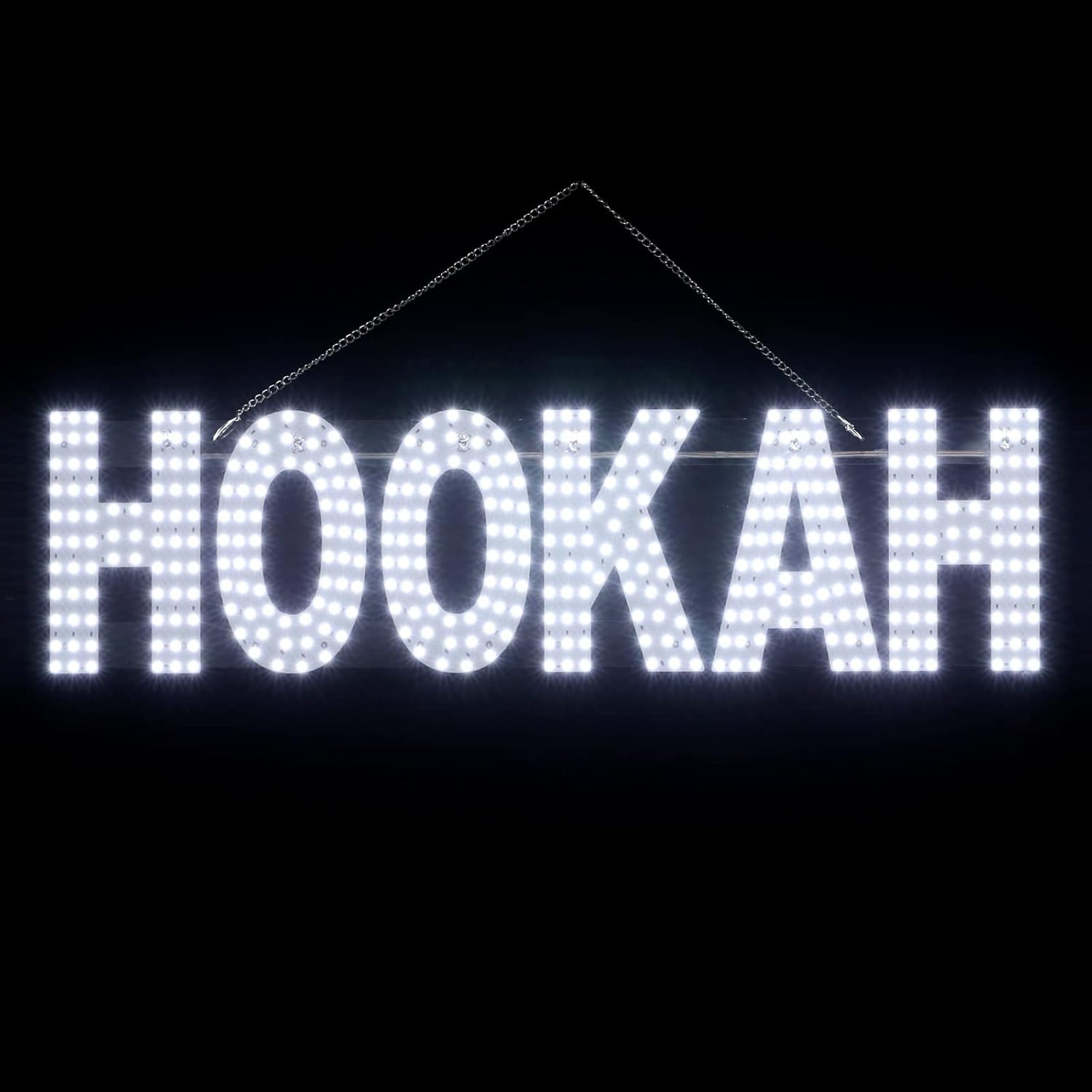 30&Prime;x10&Prime; Large LED HOOKAH Signs for Smoke Shops Super Bright Unique Design HO