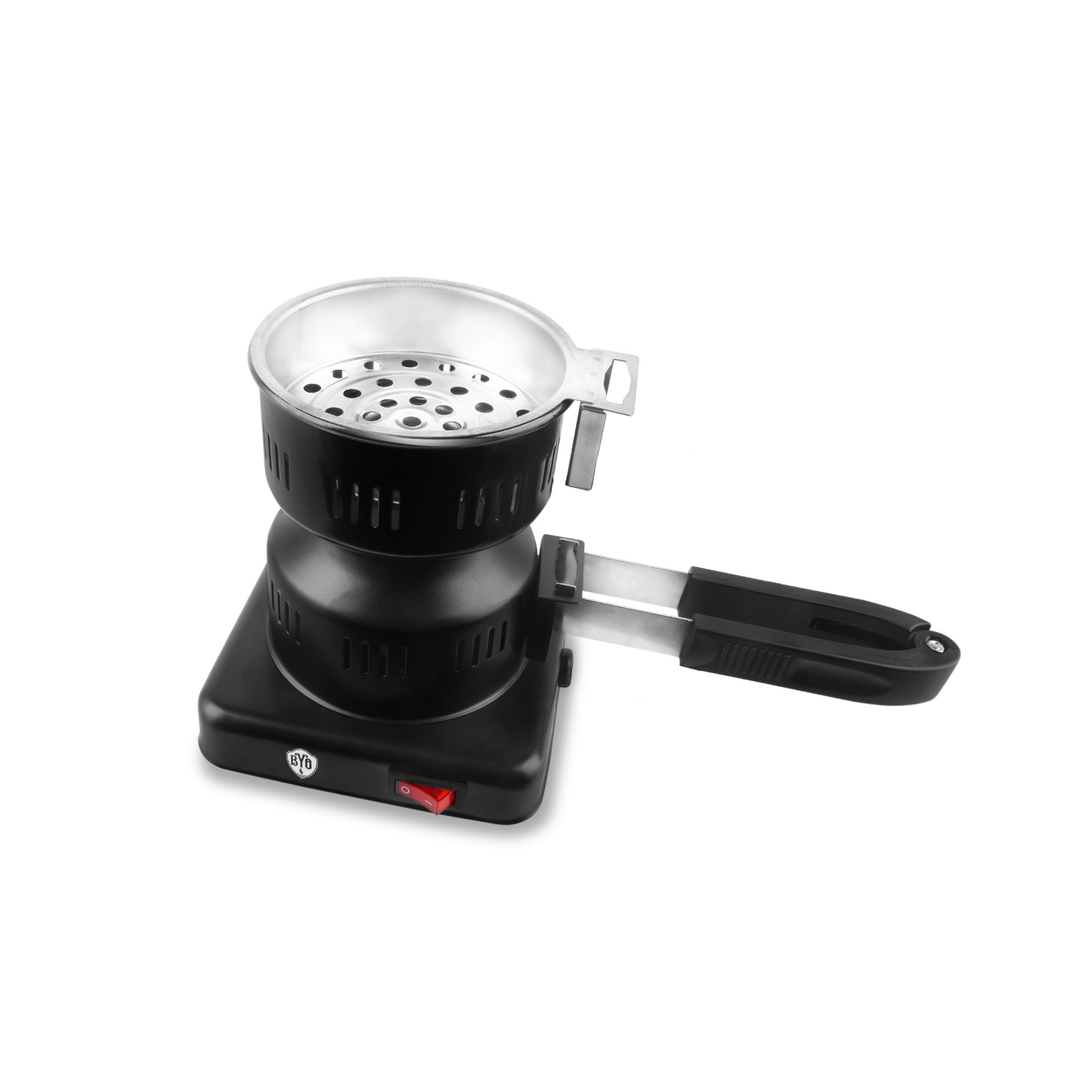 Black Charcoal Burner 600W Shisha Hookah Sale BYO Hookah Amira B.Y.O. Hookahs