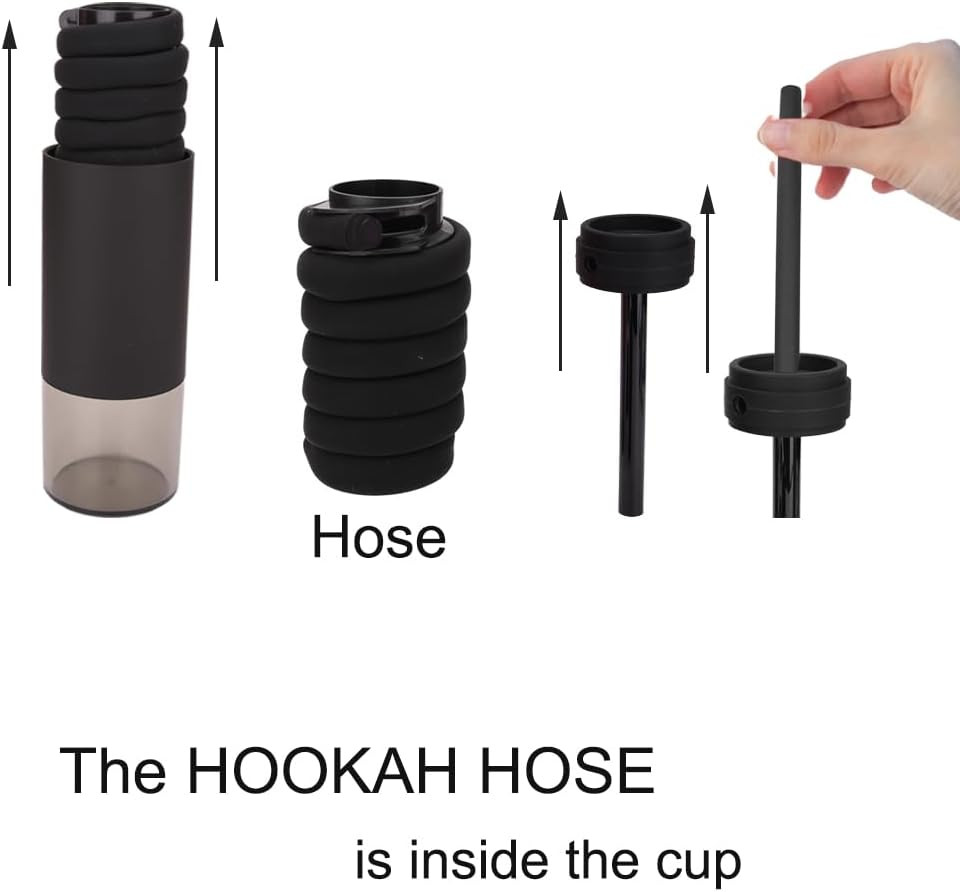 Mini Hookah Set Portable Hookah Cup With Everything For Car Travel Outdoor In