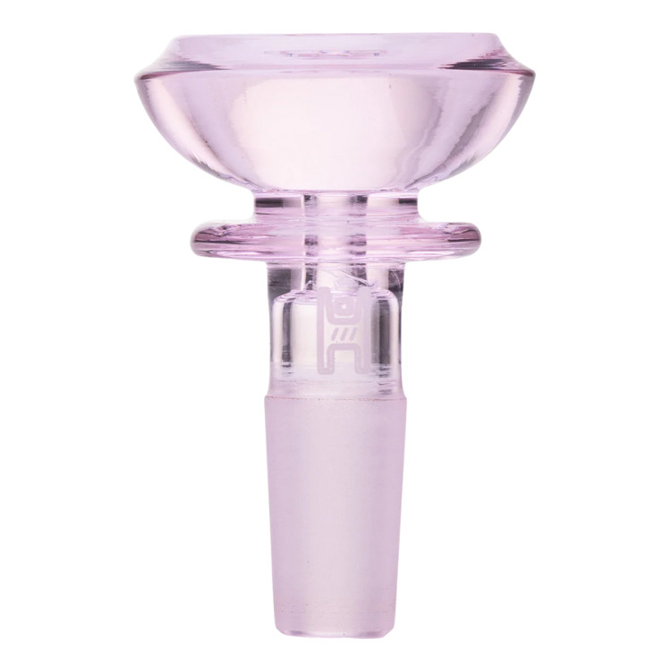10mm Glass Saucer Bowl Slide For Bongs Water Pipes Hookahs – Pink