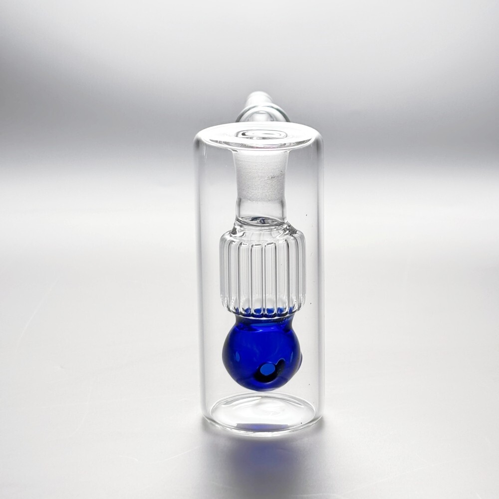 Portable MINI 3&Prime; Glass Bong Hookah Smoking Water Pipe Shisha W/Bowl Full set