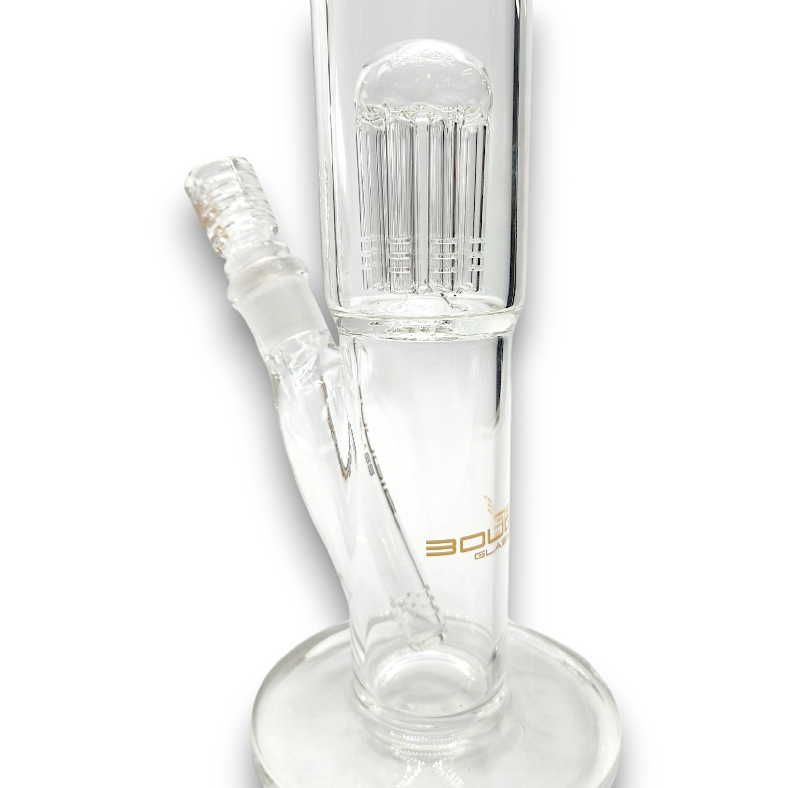 15&Prime; Straight Tube Beaker Bong Thick Glass Water Pipe Hookah TREE PERC | Bougie