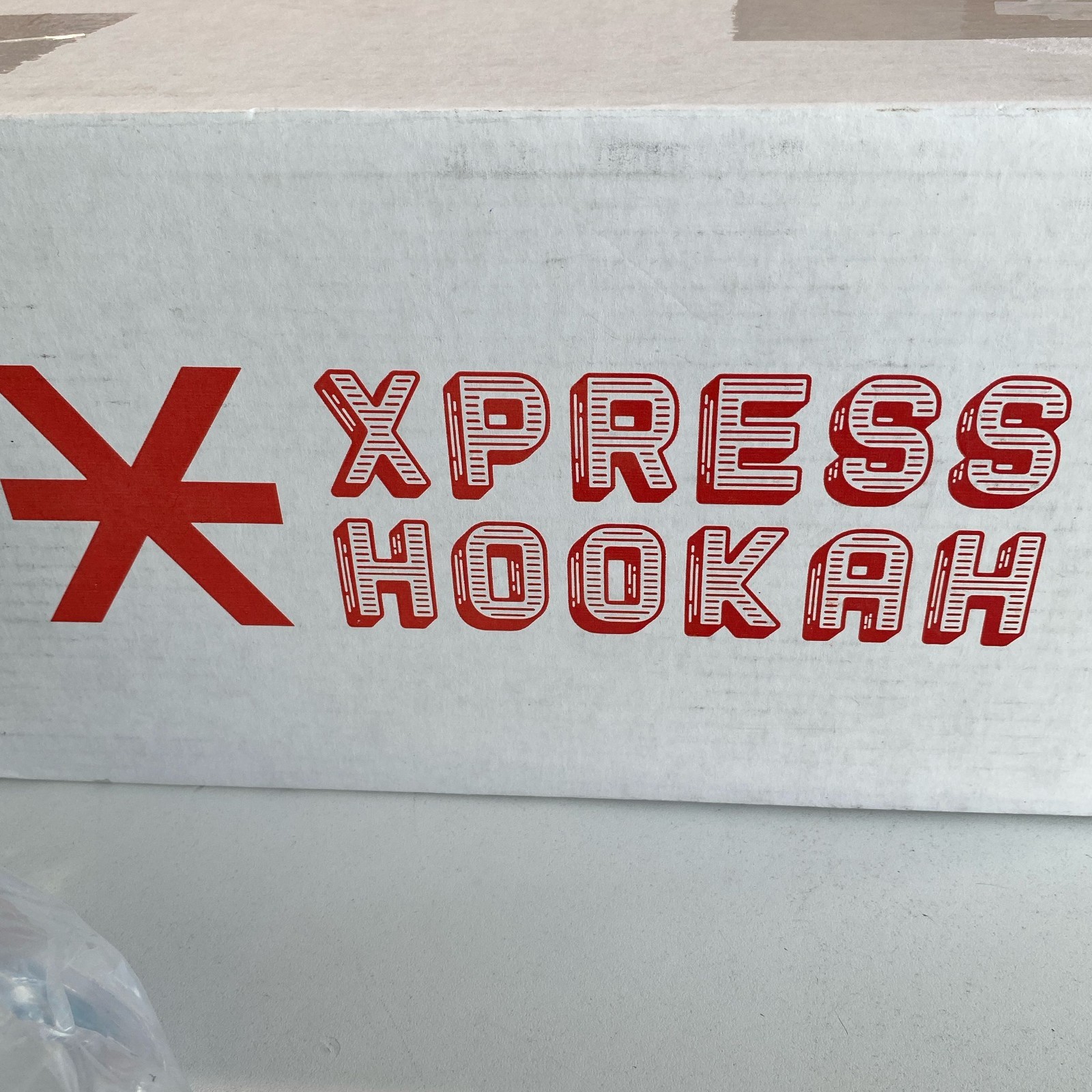 XPRESS HOOKAH 20&Prime; Plastic Hookah Set w/ Hose & Silicone Bowl – Blue