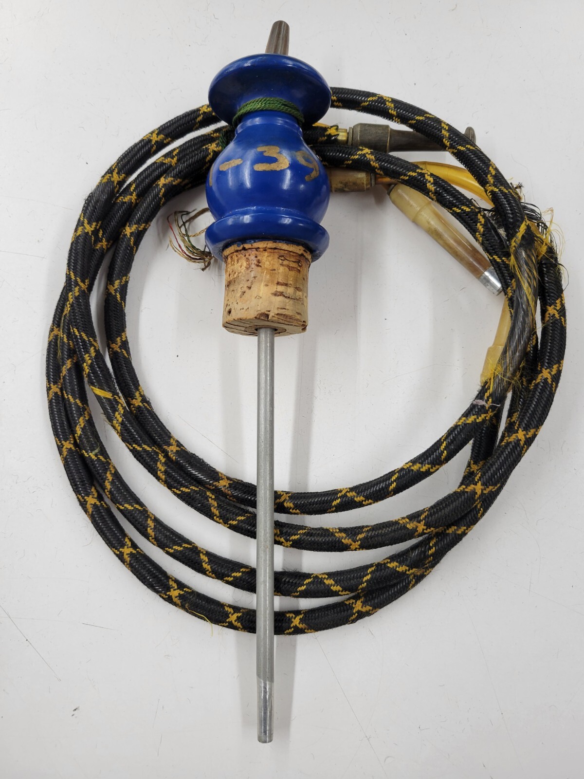Vintage Two Hose Hookah Pipe Incomplete For Parts. Unbranded