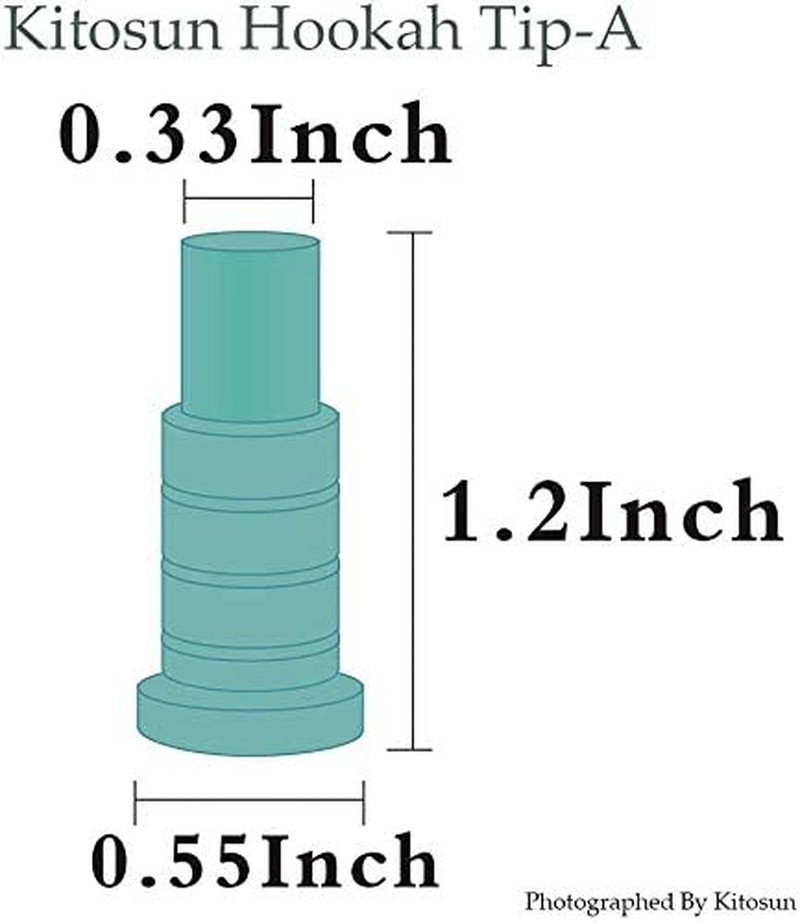 Hookah Tips 100 Pieces Disposable Hookah Hose Mouth Tip for Smoking Multi-Colors