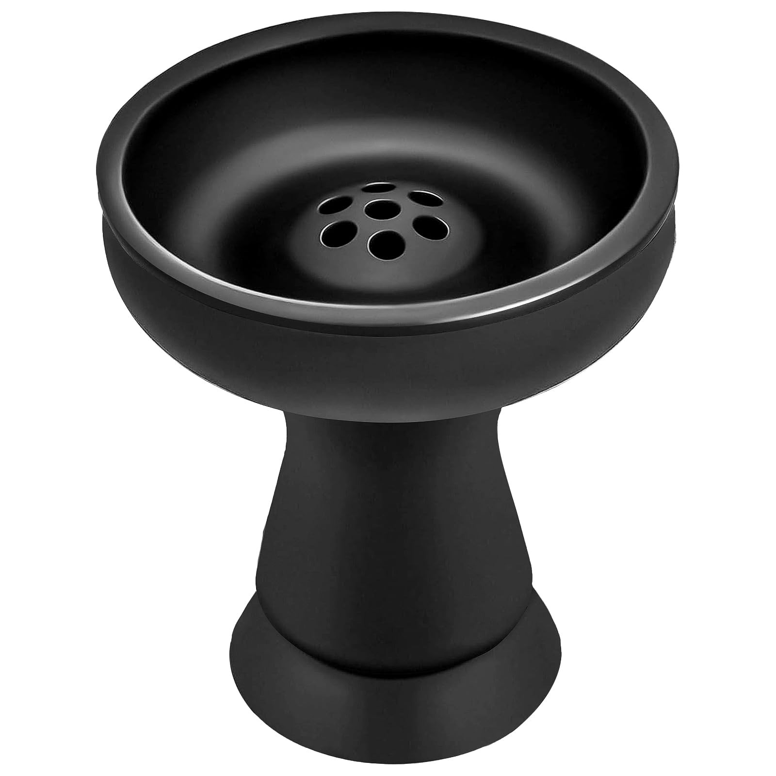 Bowl – Silicone Phunnel Bowl – Black Bowl with 7 Holes – Right for Clay&Ceram…