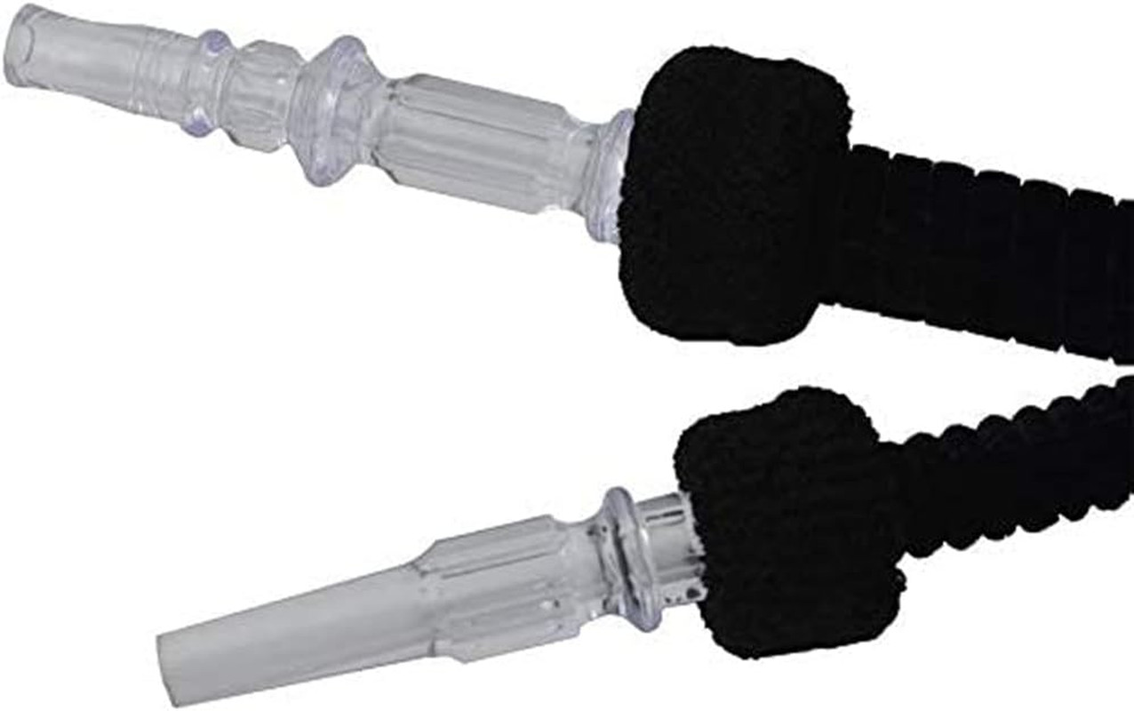 Hookah Hose Shisha Washable Plush Pipe 6Ft with Mini Ice Bag Detachable Mouth Ti