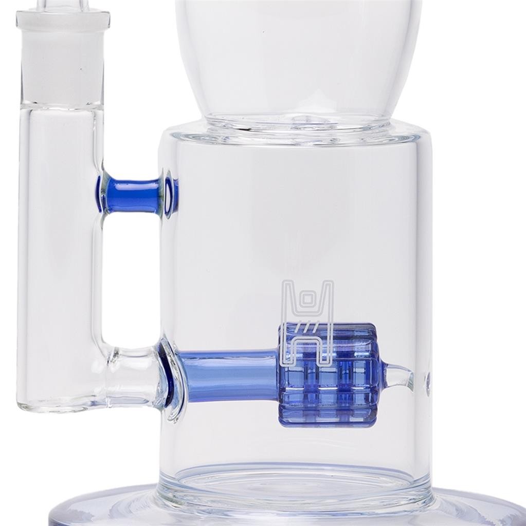 Human Grade 13.8&Prime; Lantern Water Pipe PINK Shower Perc Borosilicate Glass