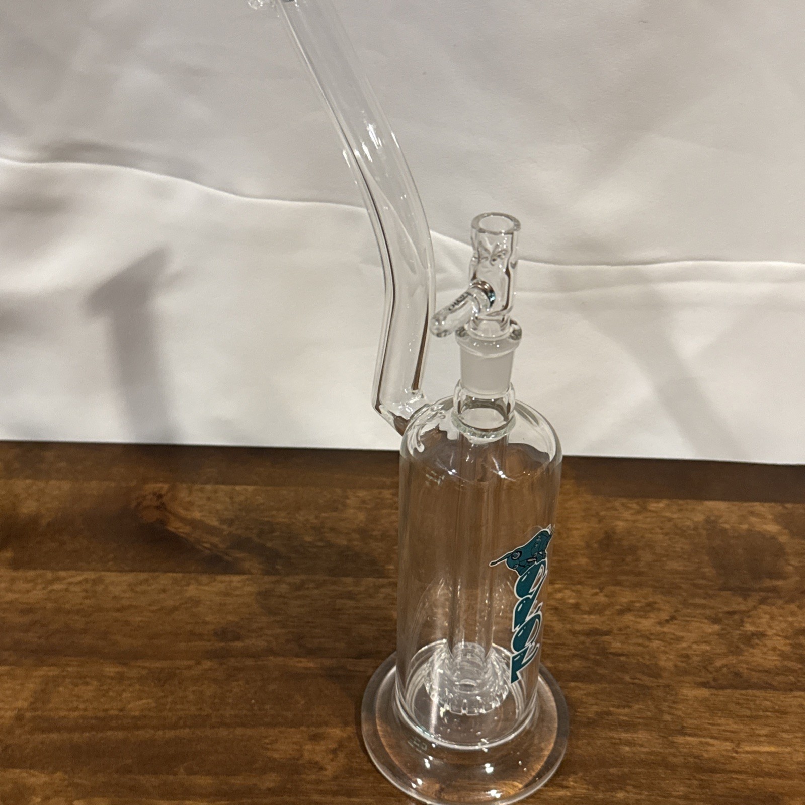 Toro Glass Circ Bubbler Blue OG Label With Slide Mobius Sovereignty Heady Glas