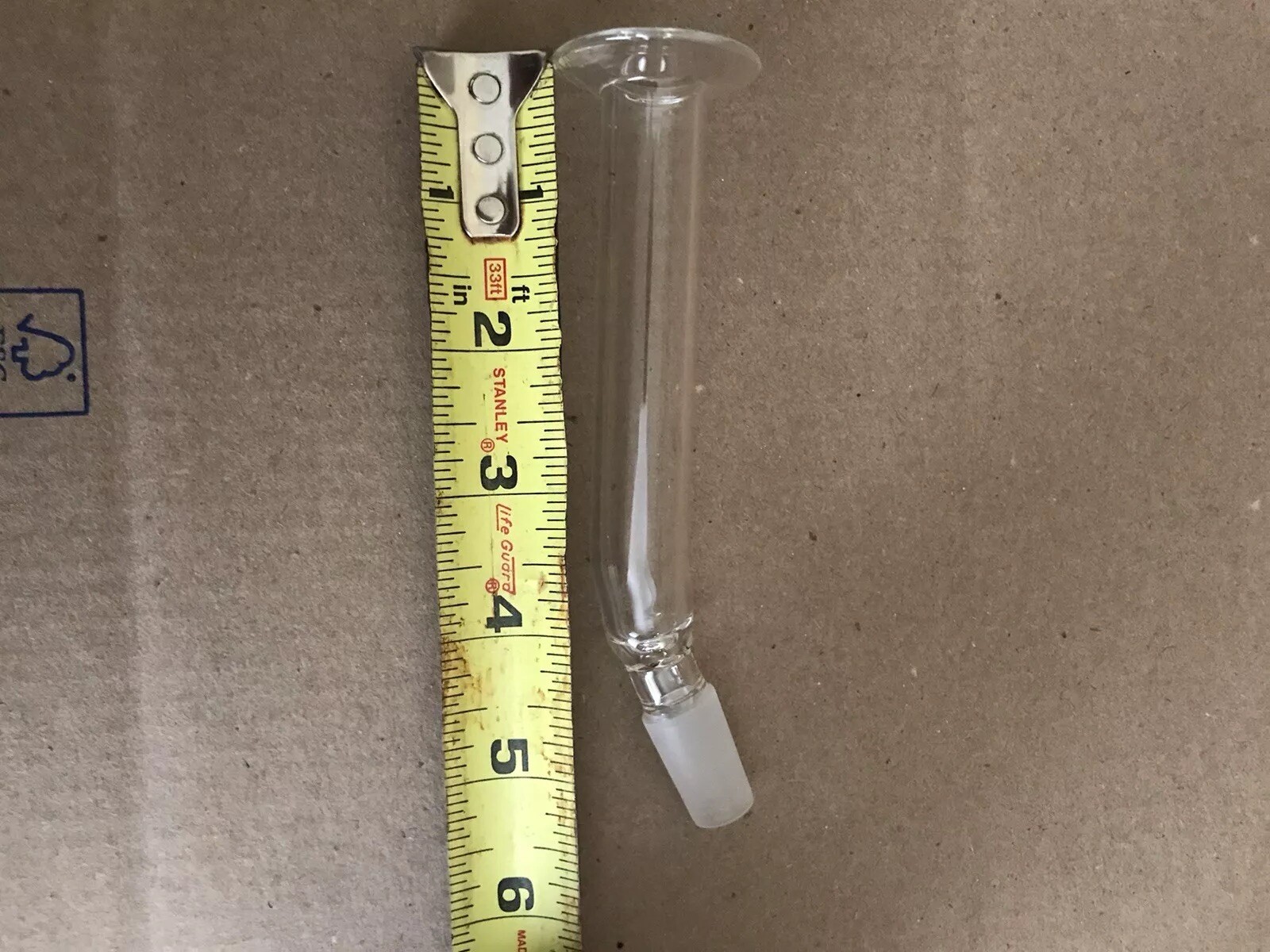 5.5” Glass Mouthpiece 14mm Adapter Included Bong Water Pipe Bubbler
