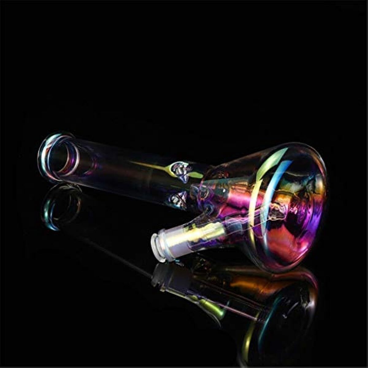 10&Prime; Heavy Glass Bong Water Pipe Smoking Bong Beaker + 14mm Bowl hookah USA