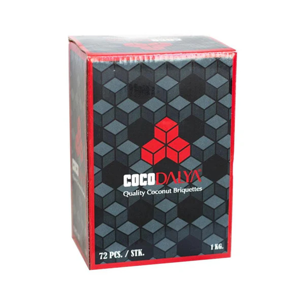COCODALYA hookah charcoal 72pcs 1Kg Adalya coals 100% coconut shell briquettes