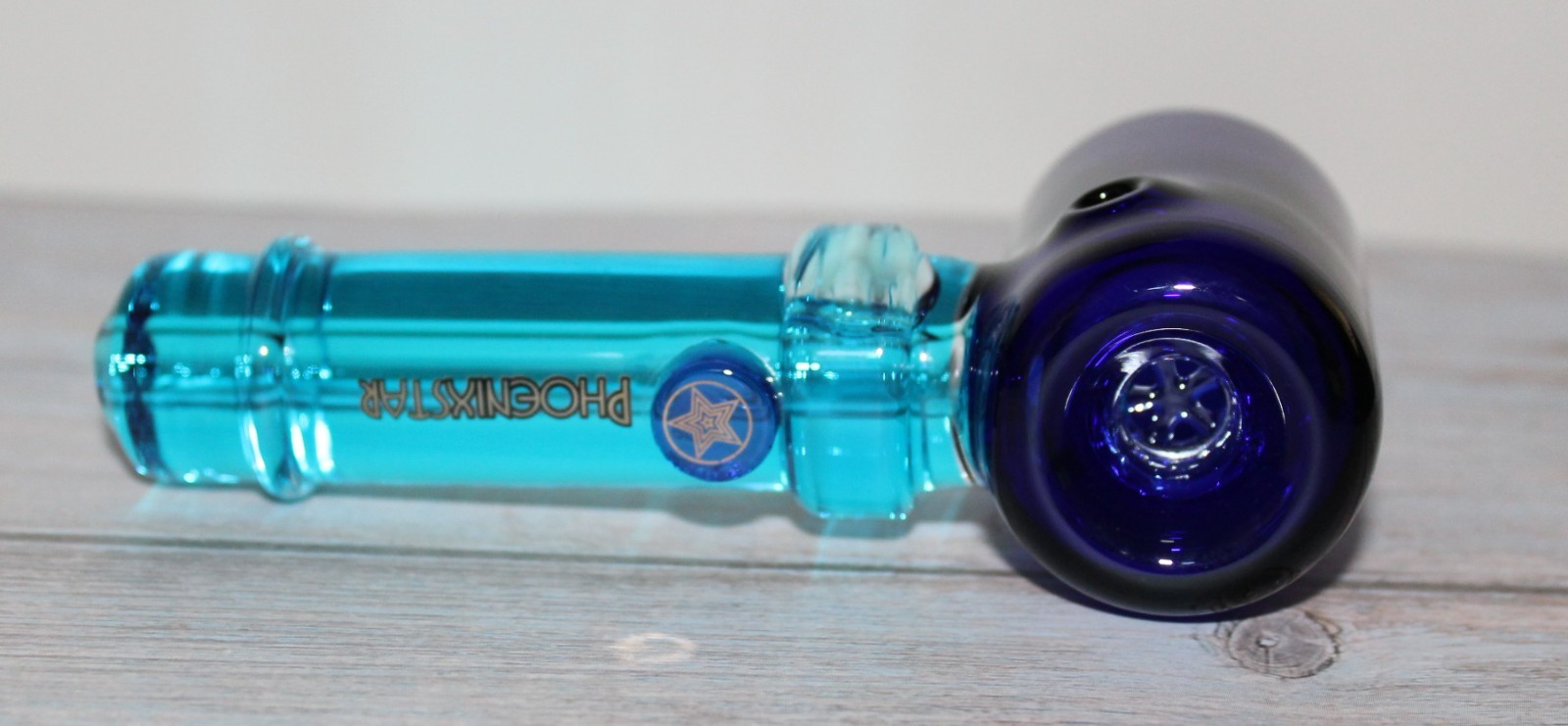 4 1/2&Prime; BLUE FREEZE HAMMER Glass Pipe Tobacco Smoking Glass Pipe +built-in screen