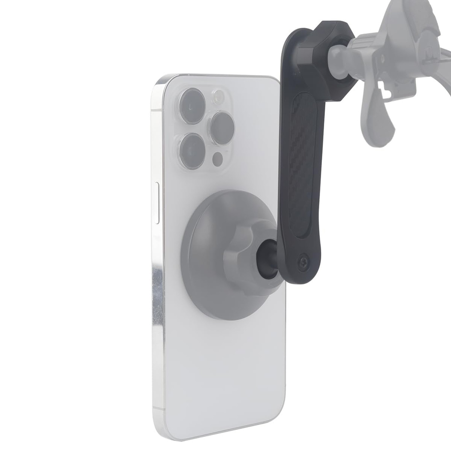Aluminium 17mm/0.67&Prime; Ball Mount Extension Arm, Solid 17mm Vent Clip Ball Exte…