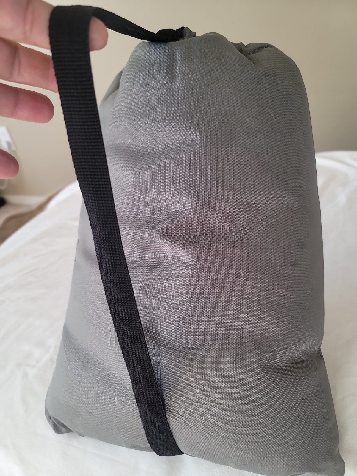 GP Glass Pillow Hookah Pipe Zipper Case Padded Bag Black Pockets 15&Prime; x 11&Prime; VGC