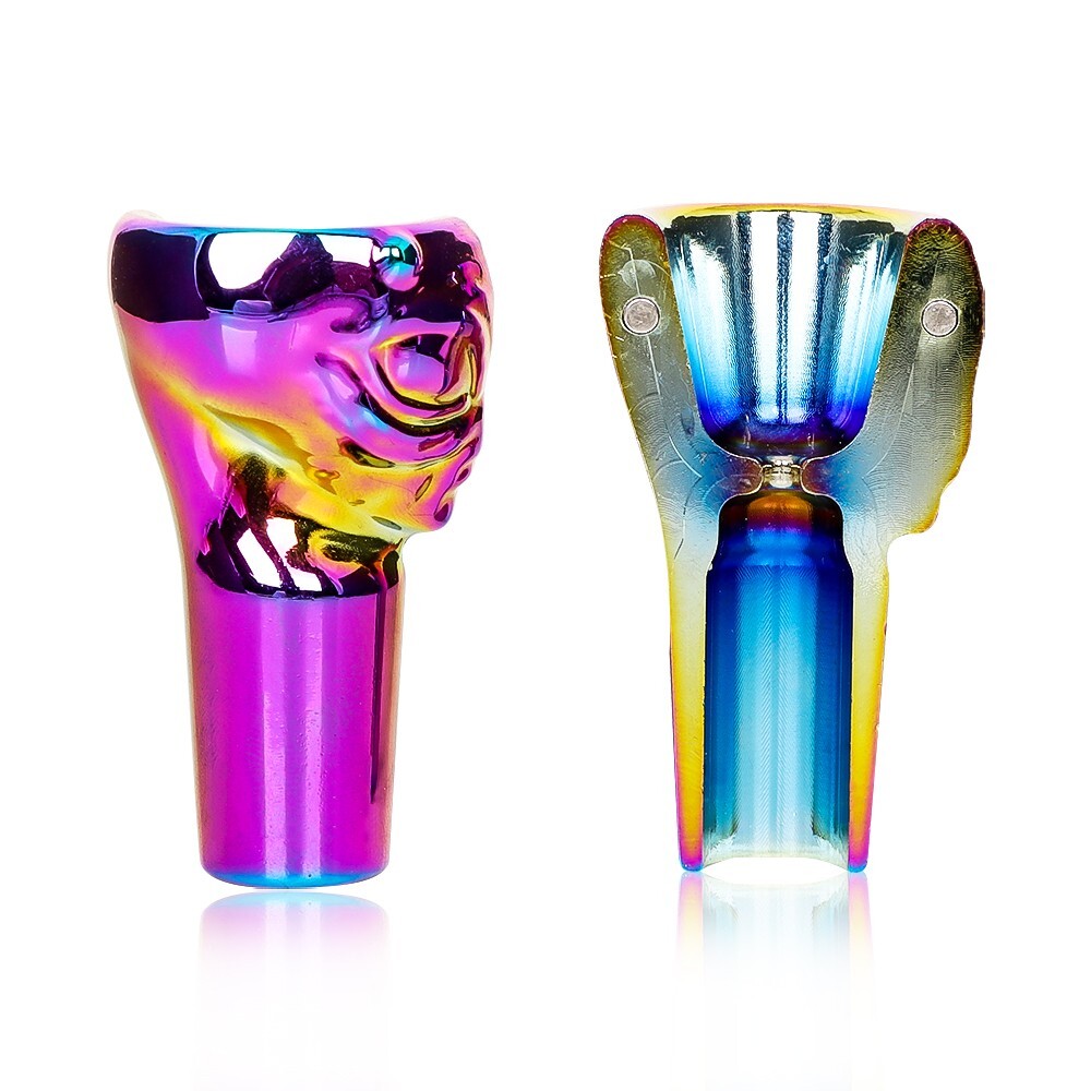 Chameleon Alien Metal Magnetic Male Bowl 14mm for Water Pipe Glass Bong
