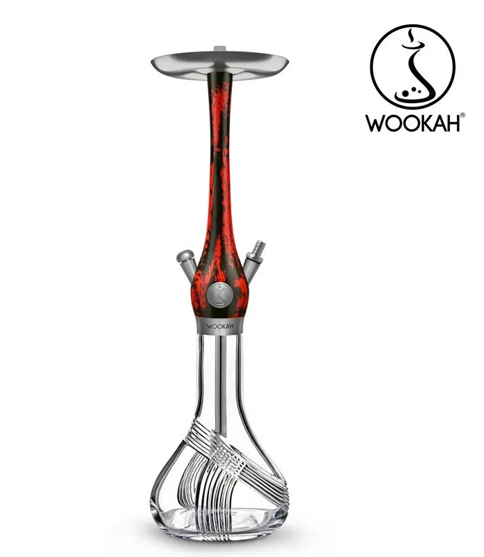 Hookah Wookah Grom Padouk Nargila Shisha Pipe Smoking + Kaloud&rsquo;s Lotus II DHOSE