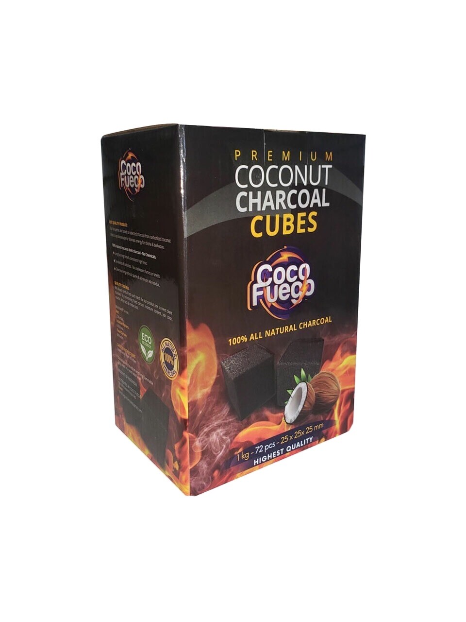 Coco Fuego Cocount Charcoal Cubes