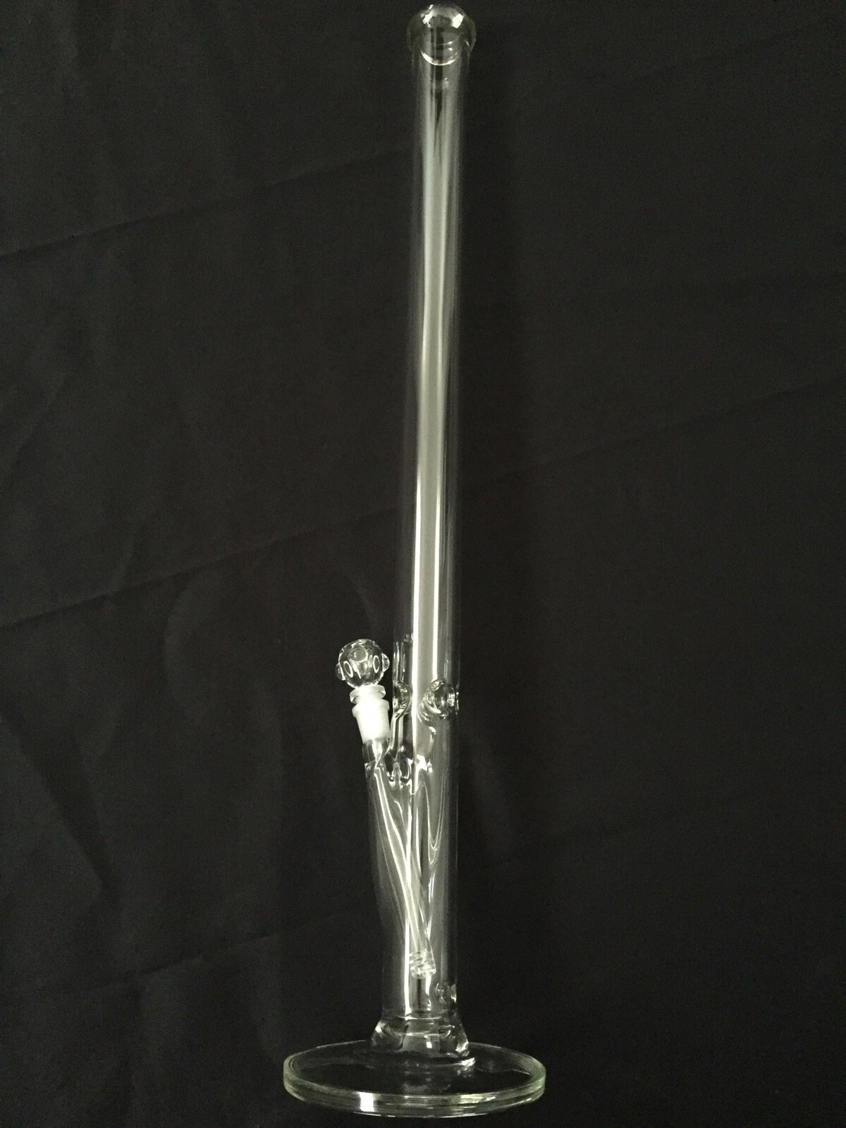 30”inch Straight Glass 44mm . Thick Water Pipe Bong Clear
