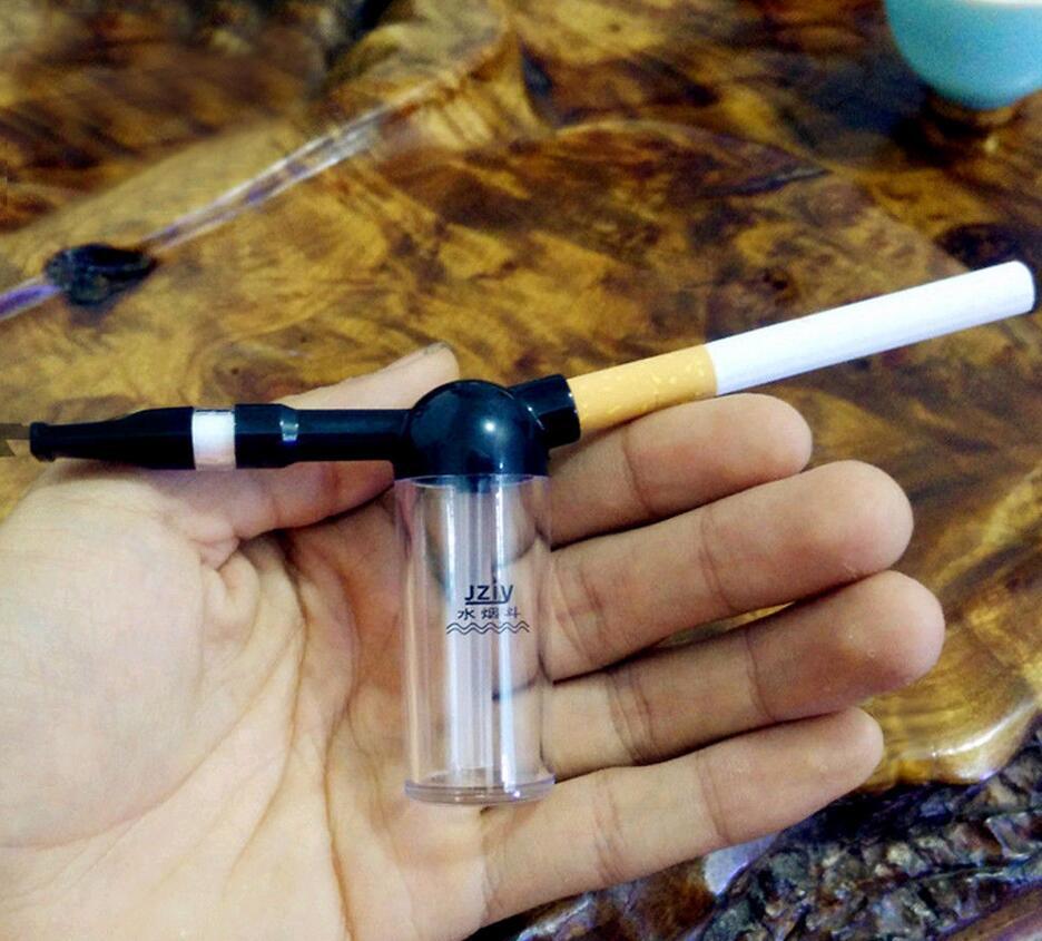 3pc Hookah Water Tobacco Smoking Pipe Bong Double Filter Cigarette Holder