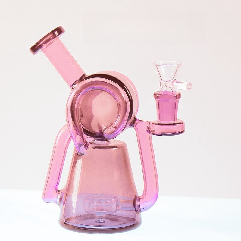 7 » Vortex Recycler Glass Bong Filter Water Pipe Percolate Hookah Bubbler Beaker