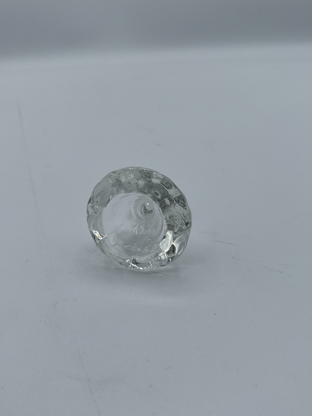 14MM Quality Clear Glass Diamond Replacement Tobacco Bong Bowl Holder Piece Wide
