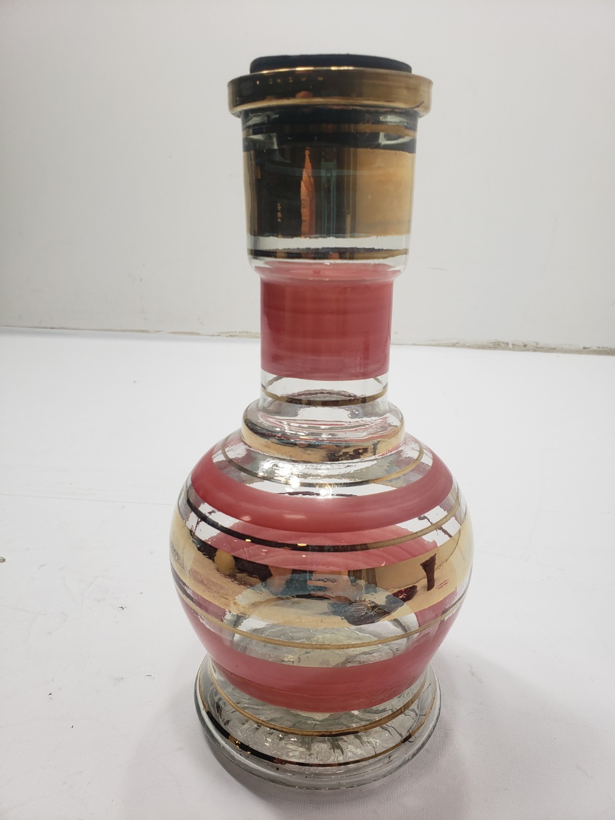 Khalil Mamoon Mini Beast Hookah Red Glass Base Hose Bowl Accessories Lot