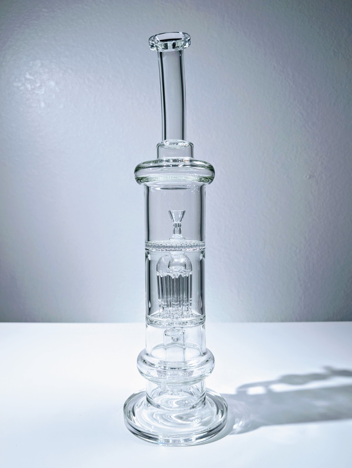 16&Prime; Thick Matrix Tree Honeycomb Percolators Glass Water Pipe Bong Premium Build