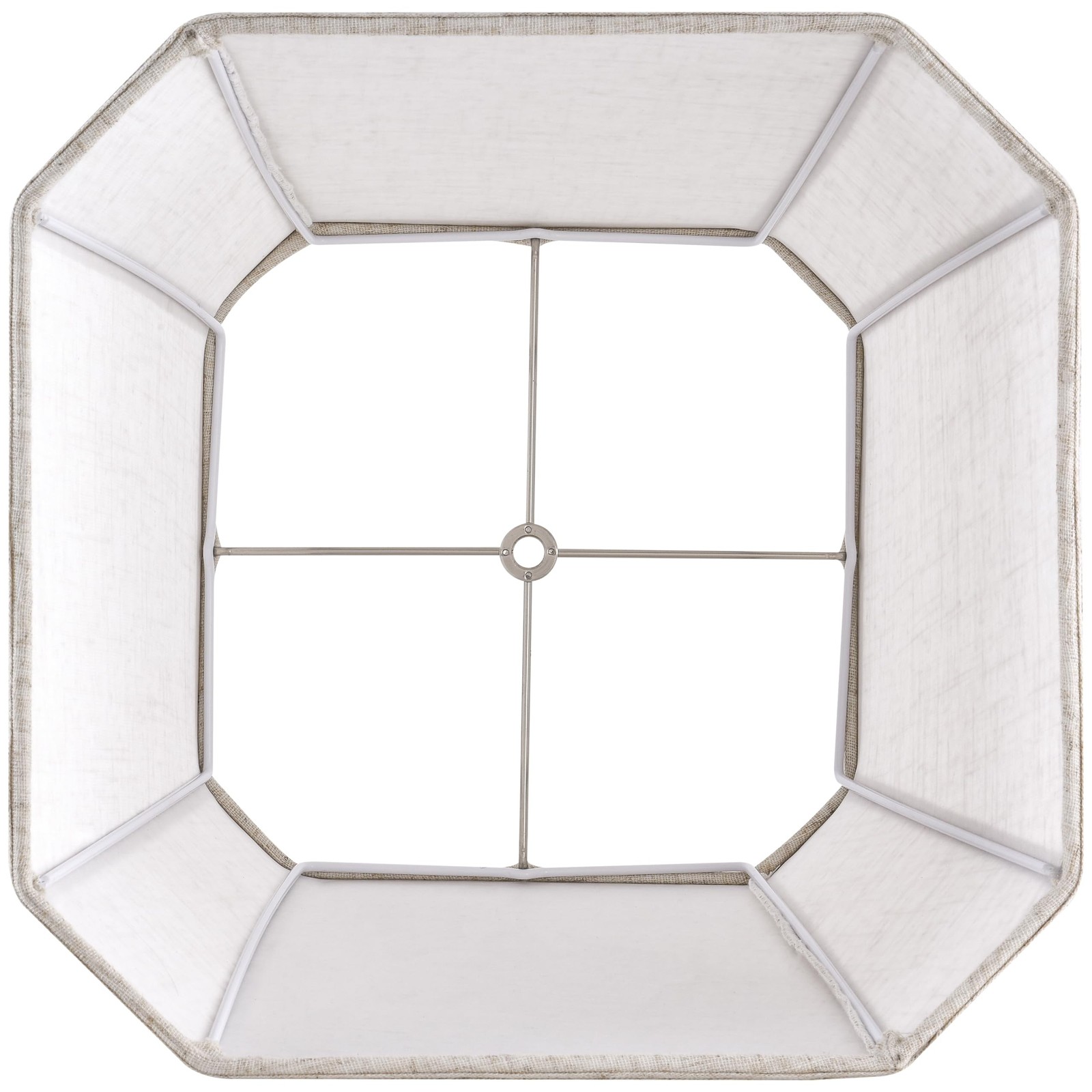 GO&SO Square Lamp Shades Set 2 Medium,Beige Linen Shade,10&Prime;×13&Prime;D×10.5&Prime;H