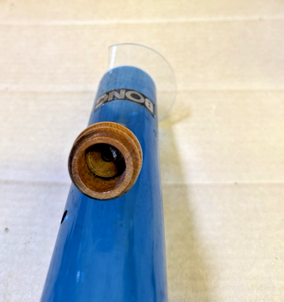 Collectable Org Sarah’s Family Bong Vintage Unused Blue 23 Inch Base Is Chip