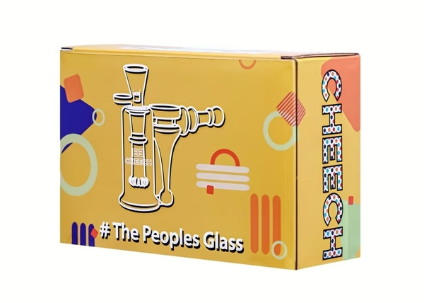6&Prime; Cheech The Cyclist Bubbler Hookah Tabacco Water Pipe