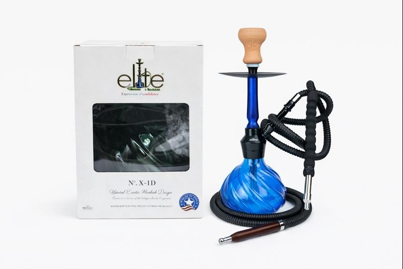 ELITE HOOKAH ROYAL – 1 HOSE | 18&Prime; BLUE | ONLY $49.99 – FREE SHIPPING