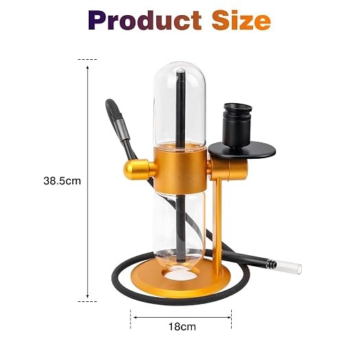 New Gold Gravity Infuser 15” 360 Degree Water Rotation